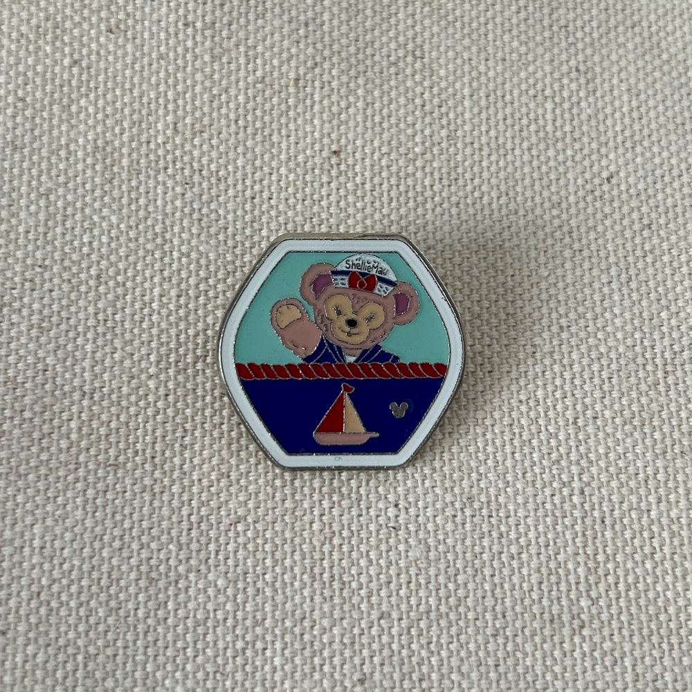 Shellie May Hidden Mickey Pin (Hong Kong Disneyland)